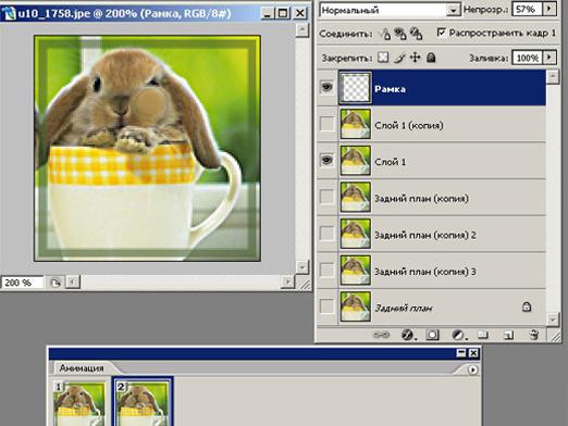 Dual image aloqa