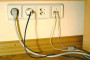 Himself an electrician: sockets and switches