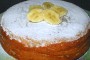 Cake with bananas in multivarka