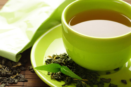 green-tea-drink-materials