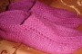How to Knit Sledkov – slippers: fotoshema and video